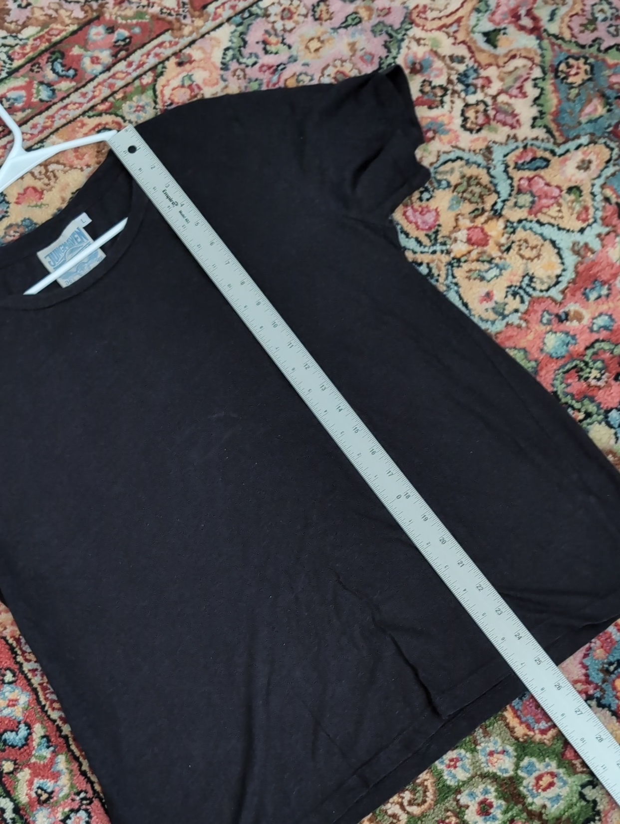 Jungmaven Black Short Sleeve Crew Tee — image 4 of 5